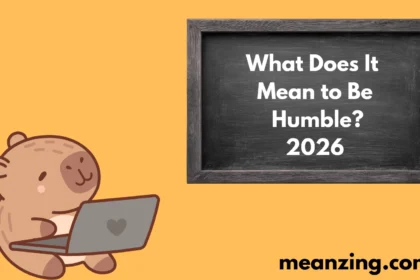 Mean to Be Humble?2026