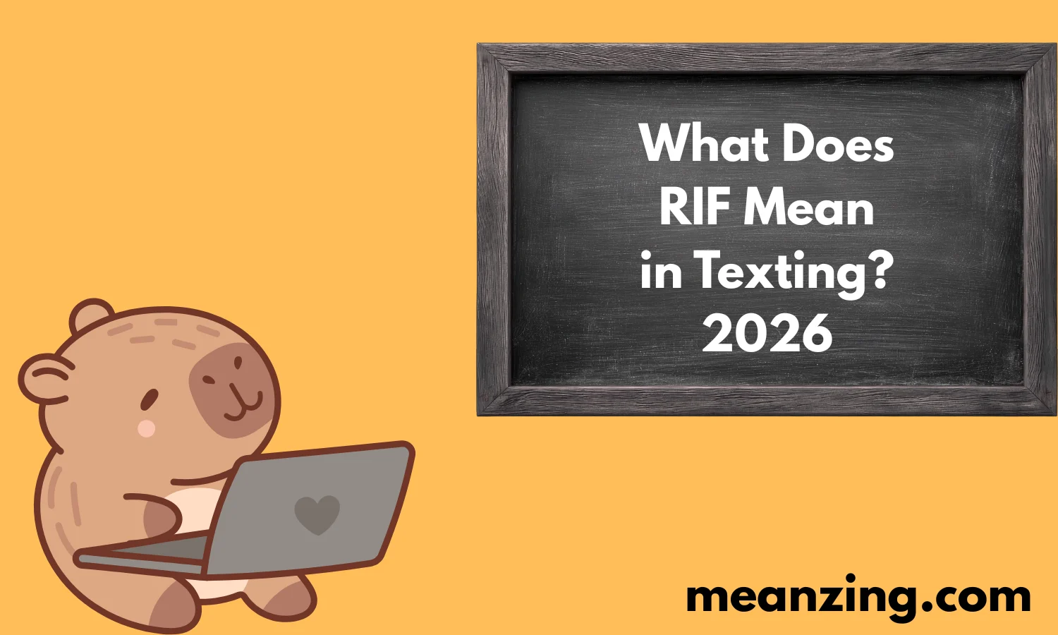 RIF Mean in Texting?2026