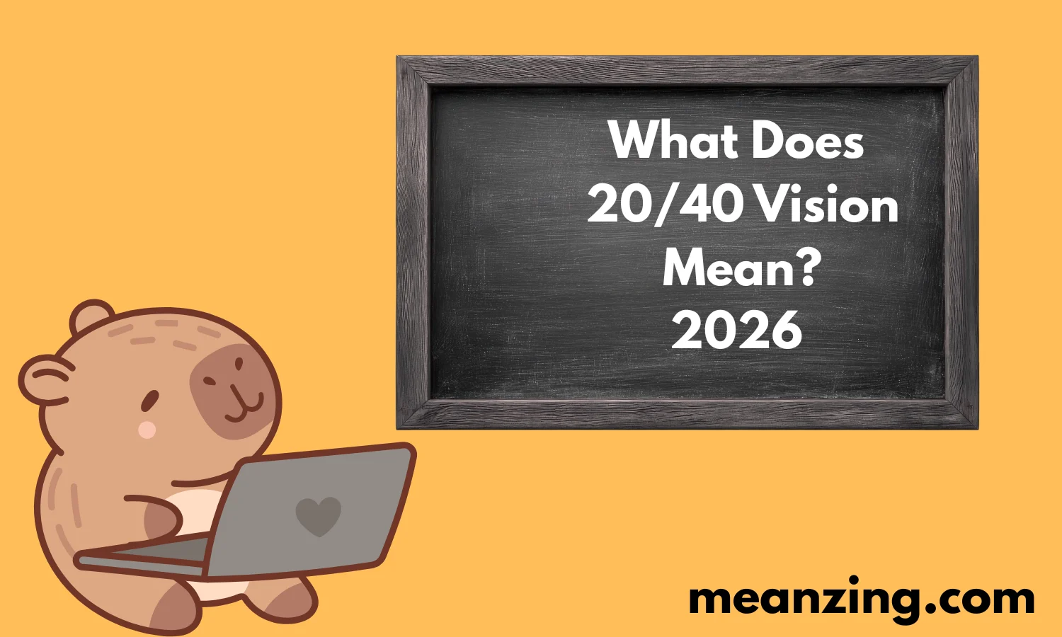 20/40 Vision Mean?2026