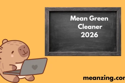Green Cleaner2026