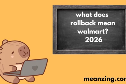 what does rollback mean walmart