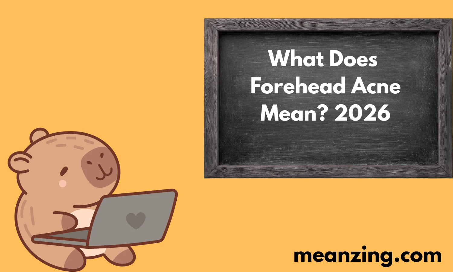 Forehead Acne Mean? 2026