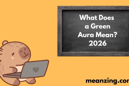 Green Aura Mean2026