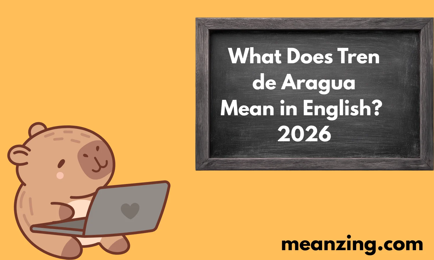 Tren de Aragua 2026