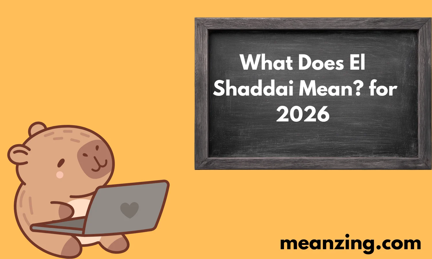 Shaddai Mean2026