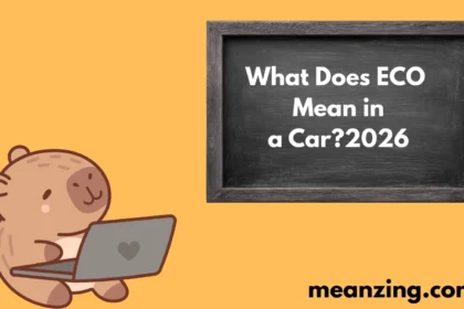 ECO Mean in a Car? 2026