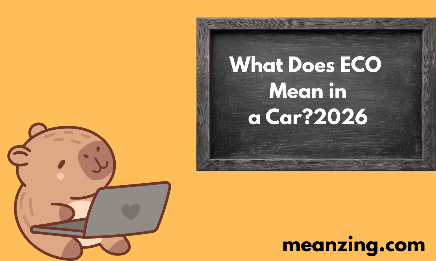 ECO Mean in a Car? 2026