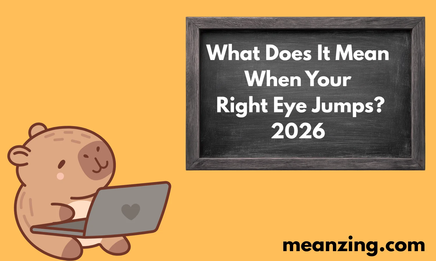 Right Eye Jumps? 2026