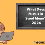 Mucus in Stool2026